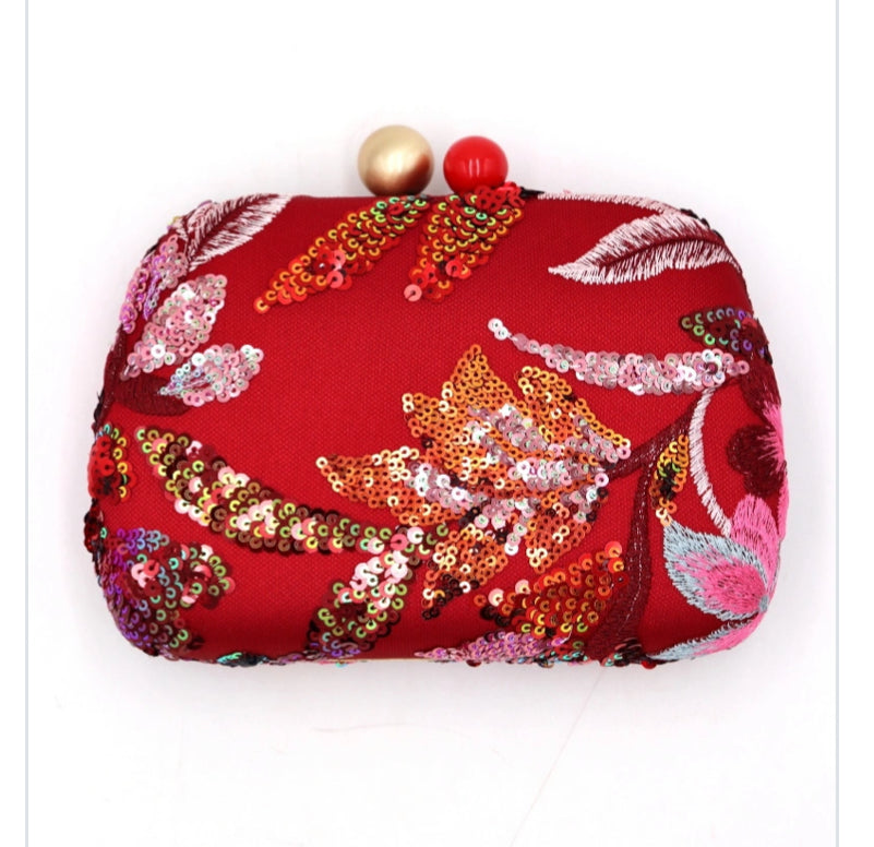 VINTAGE SEQUIN OCCASION BAG
