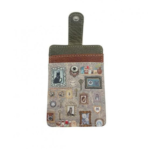 MULTI PRINT CARD HOLDER WALLET - GREEN