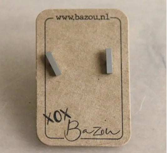 STAINLESS STEEL STUD EARRINGS
