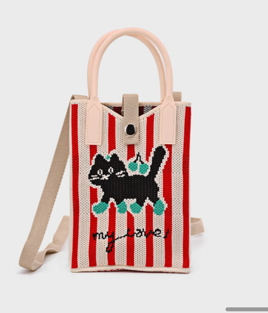 *SALE* WOVEN PHONE BAG