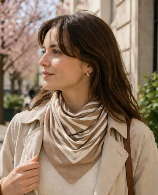 SATIN NECK SCARF