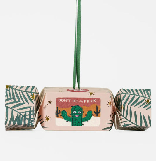 MEN’S PRICKLY CACTUS CRACKER SOCKS