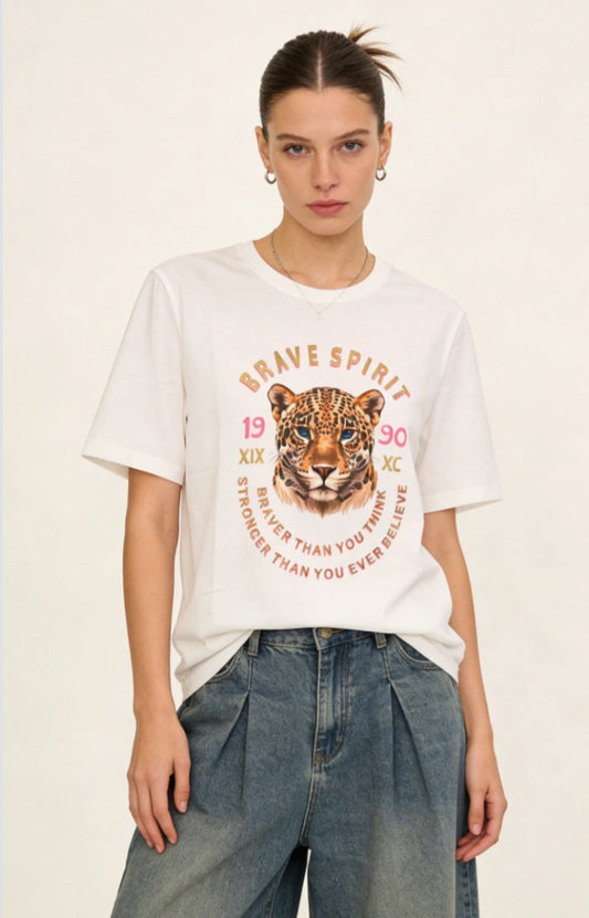 COTTON GRAPHIC TEE - 10-16