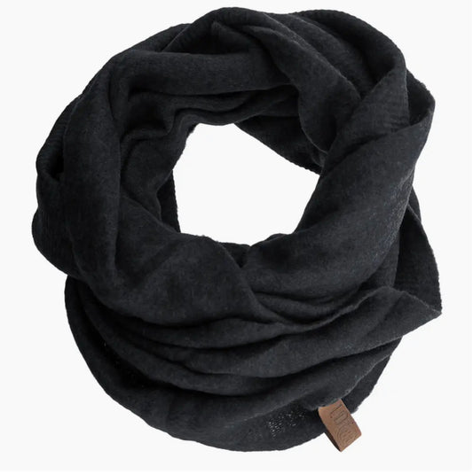 COTTON BLEND LOOP SCARF