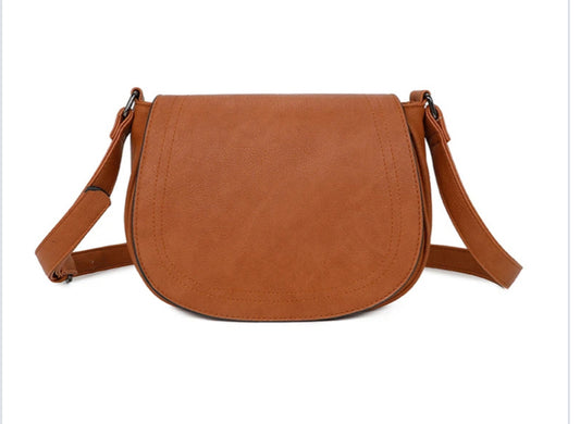 FLAP SADDLEBAG - CAMEL