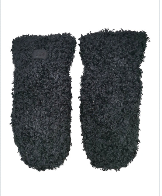SHERPA MITTENS - BLACK