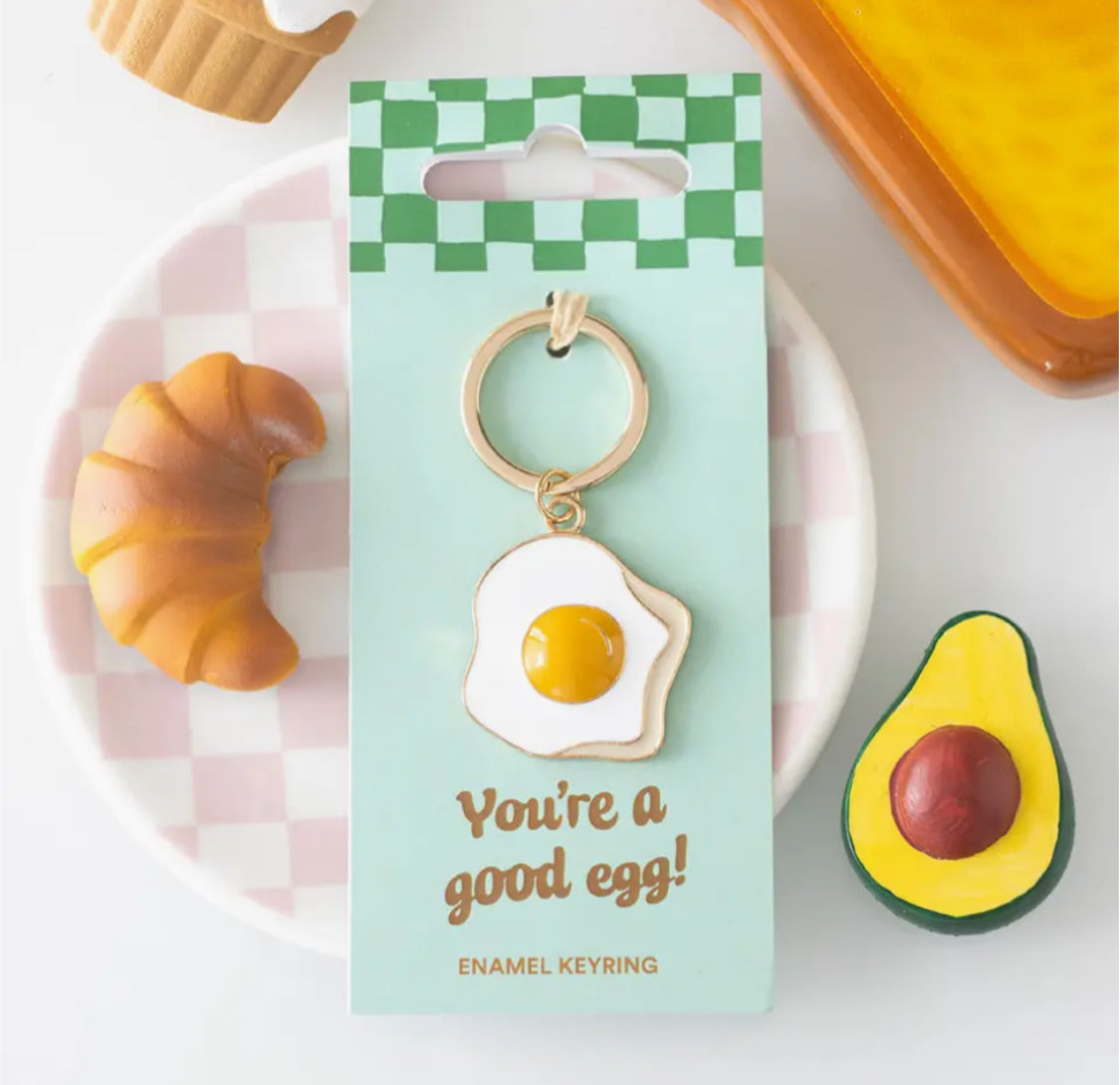 YOU’RE A GOOD EGG KEYRING