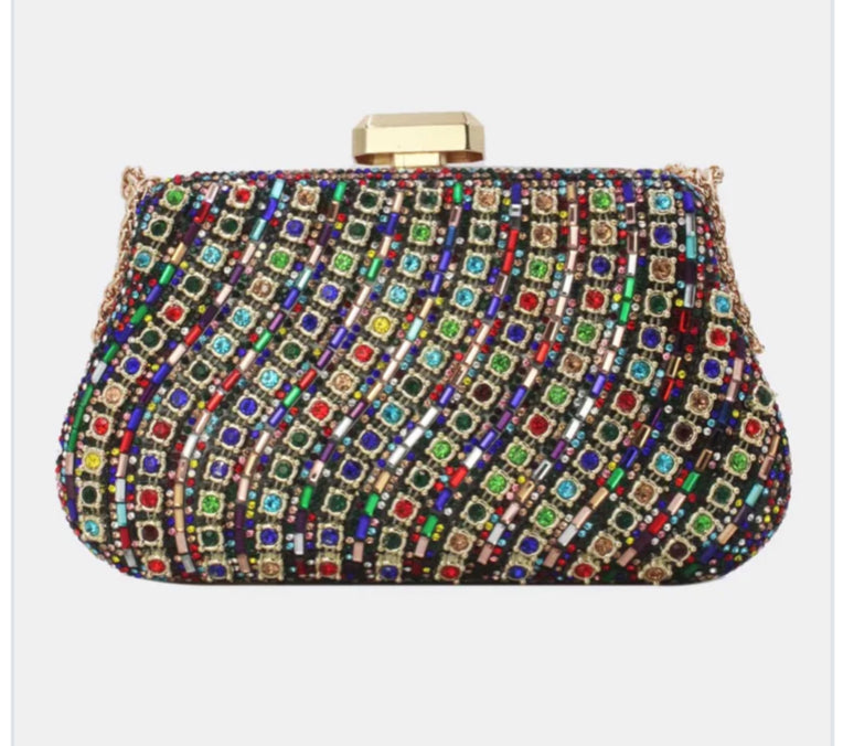 RHINESTONE EVENING BAG