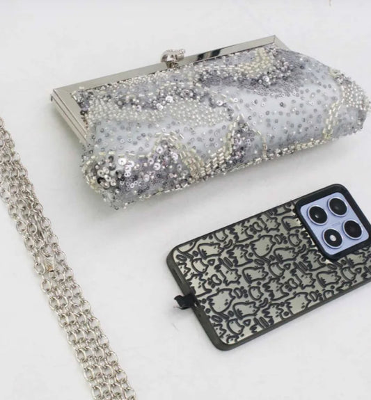 BEADED SEQUIN OCCASION BAG