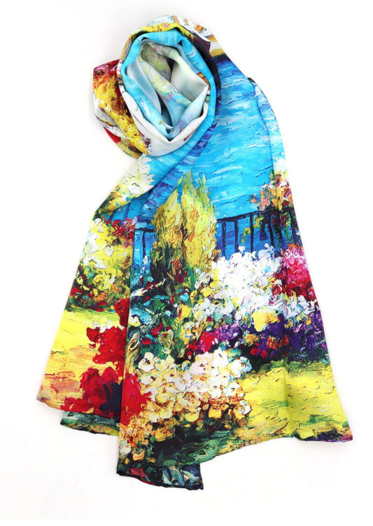 100% SILK SCARF - MULTI