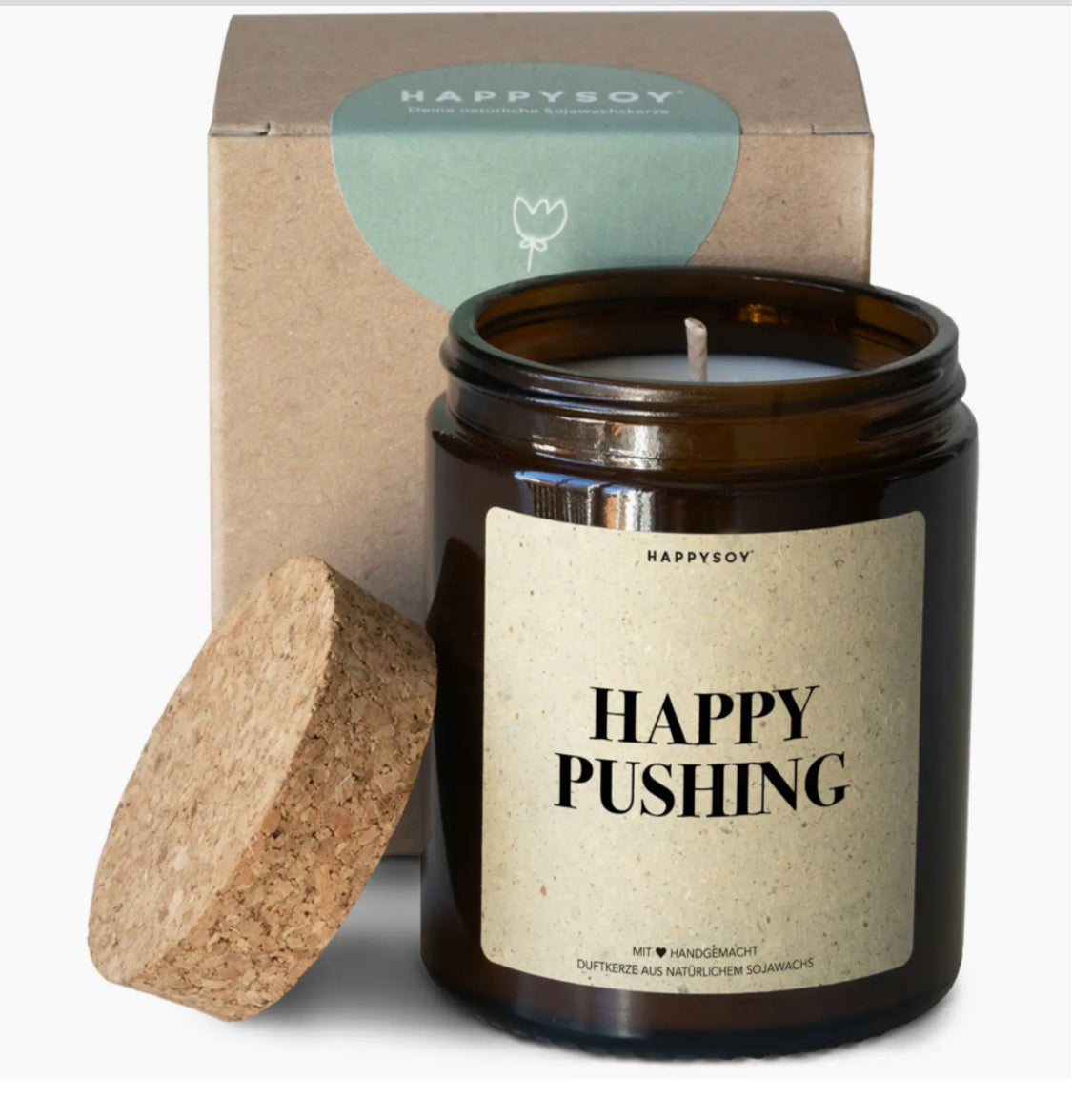 HAPPY SOY HAPPY PUSHING CANDLE