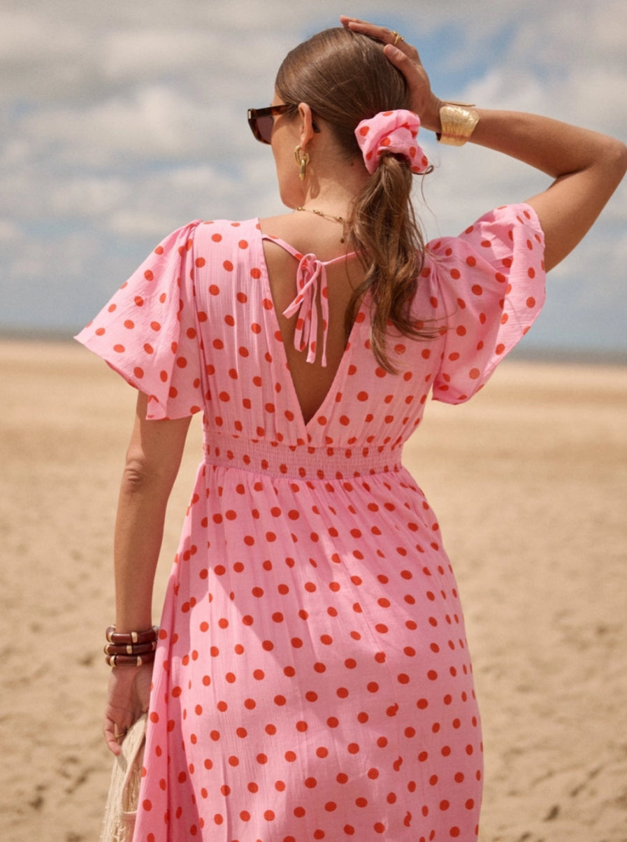 POLKA DRESS - 10-12