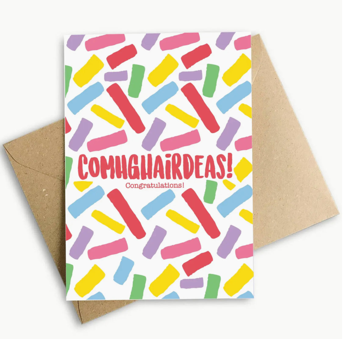 COMHGHAIRDEAS CARD