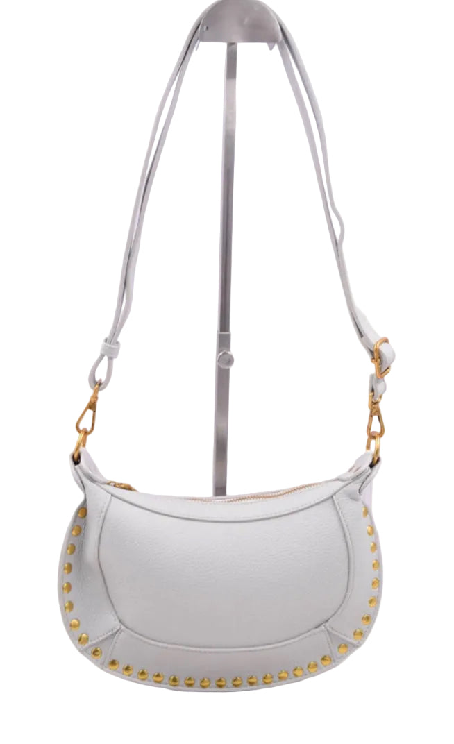 STUD CROSSBODY- GREY
