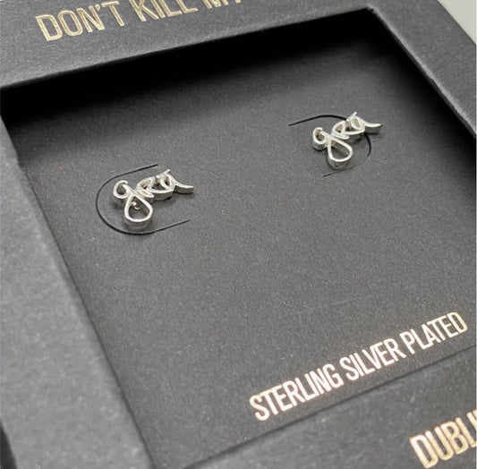 DKMV - GRA BEAG EARRINGS - SILVER PLATED