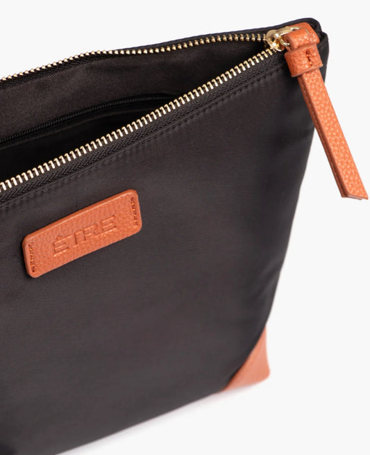 NYLON CLASSIC COSMETIC POUCH - BLACK