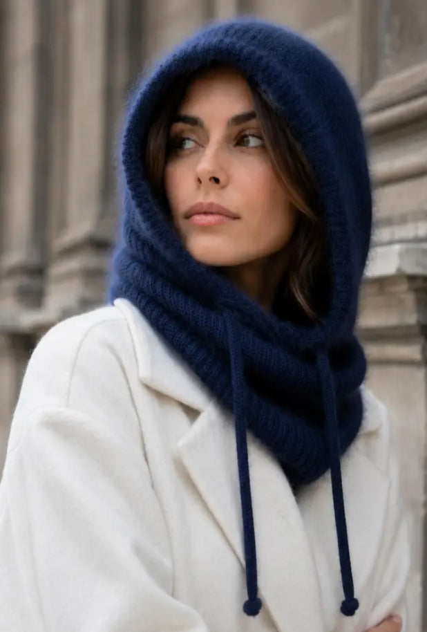 KNIT HOOD