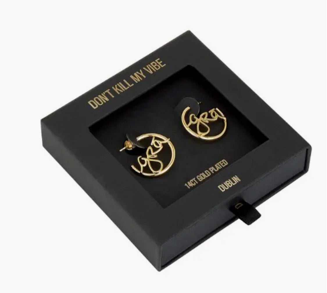 DKMV - GRA BEAG HOOPS - GOLD PLATED