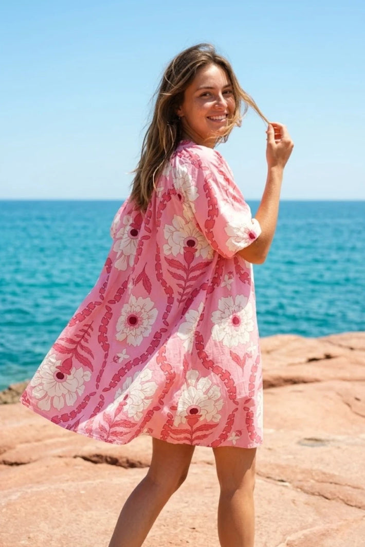 FLORAL PRINT DRESS - 10-16