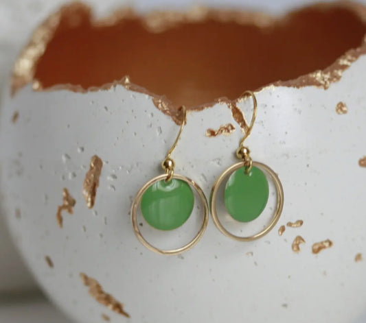 KAIKO - DISC DROP EARRINGS