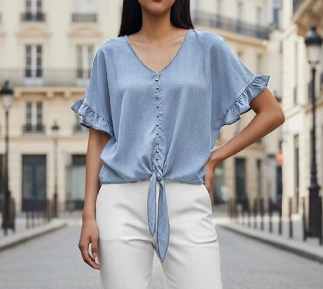LYOCELL STUD TOP - 10-16