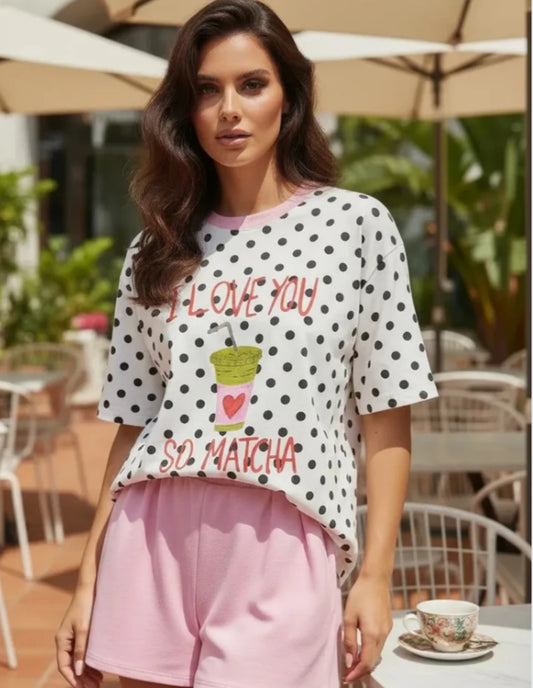 POLKA DOT TEE - 8-12