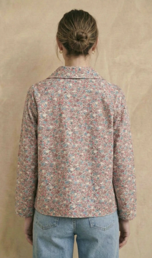 LIBERTY PRINT JACKET- 10-14