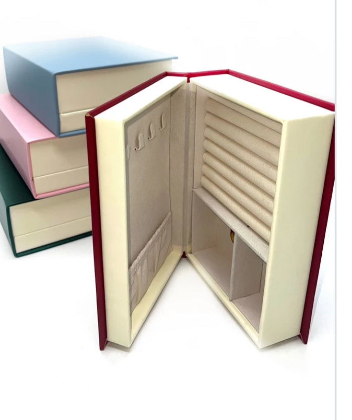 BOOK JEWELLERY BOX - BLUE