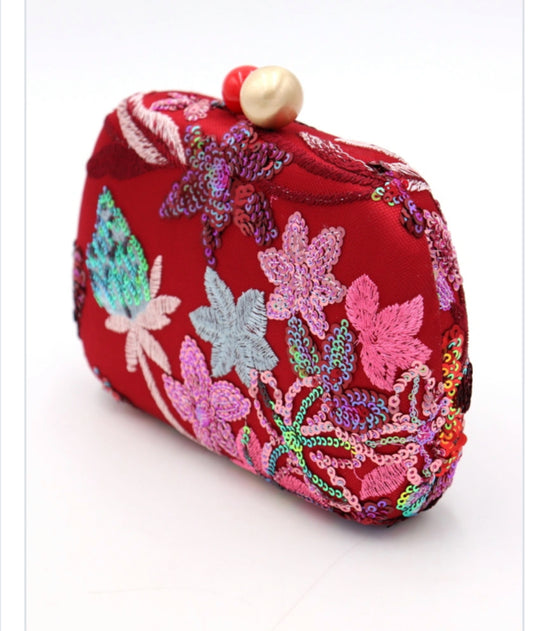 VINTAGE SEQUIN OCCASION BAG