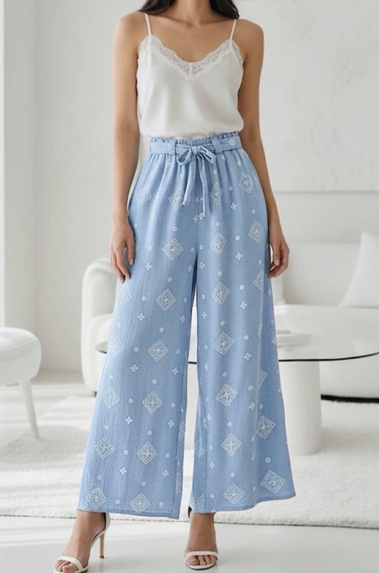 DENIM PALAZZO - 8-12/14