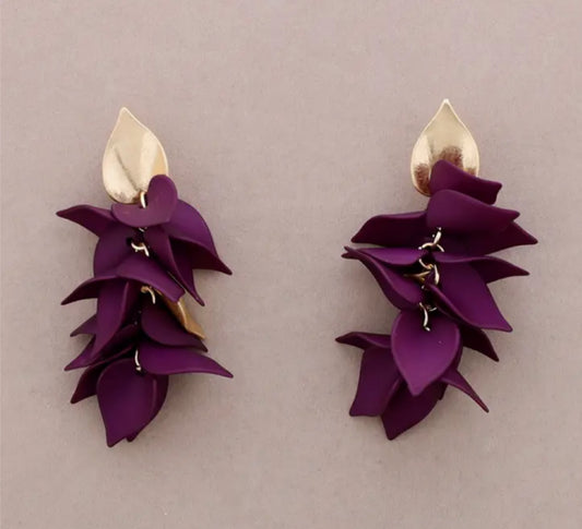PETAL DROP EARRINGS