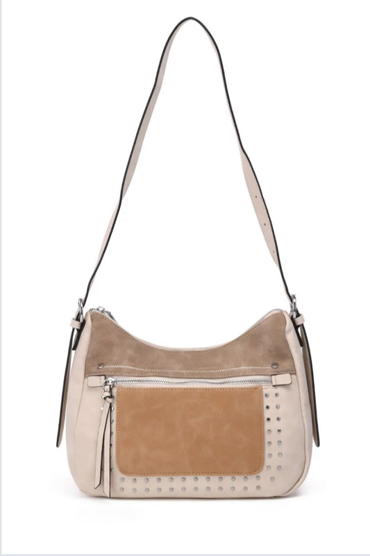 LARGE STUD CROSSBODY