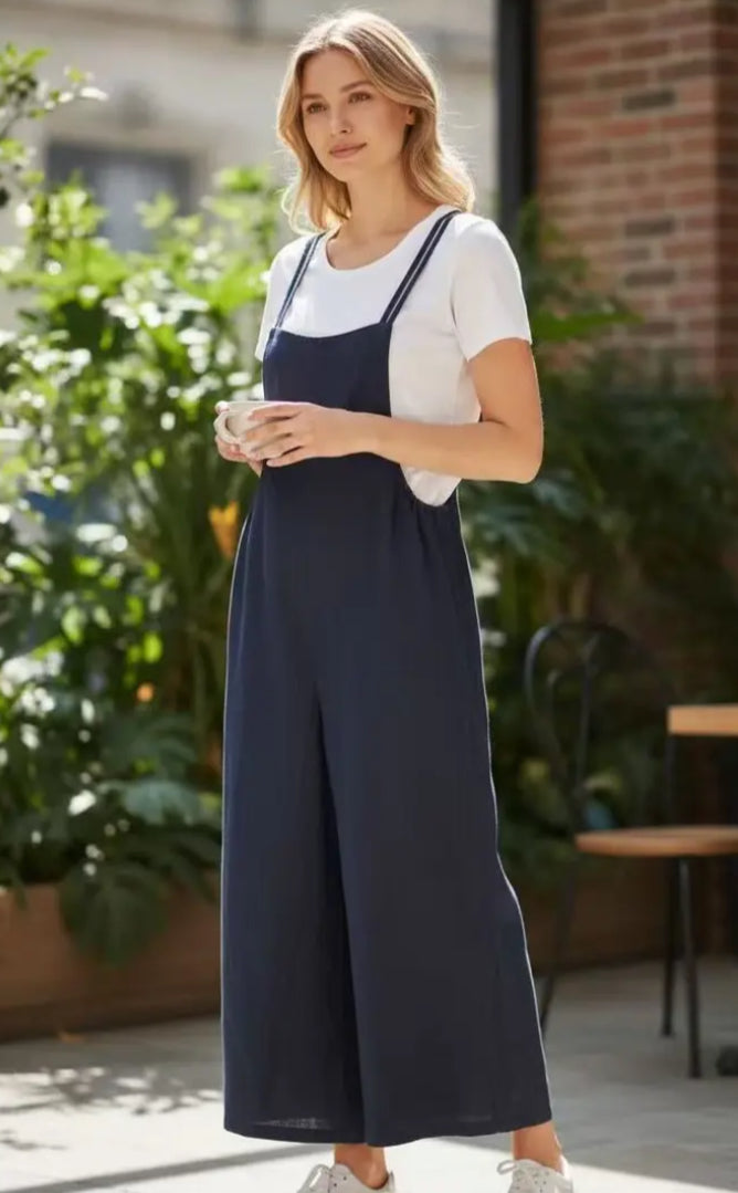 JUMPSUIT & TEE SET - 10-16
