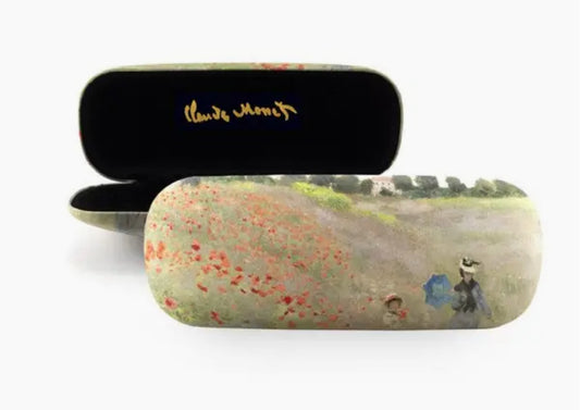 MONET POPPIES GLASSES CASE