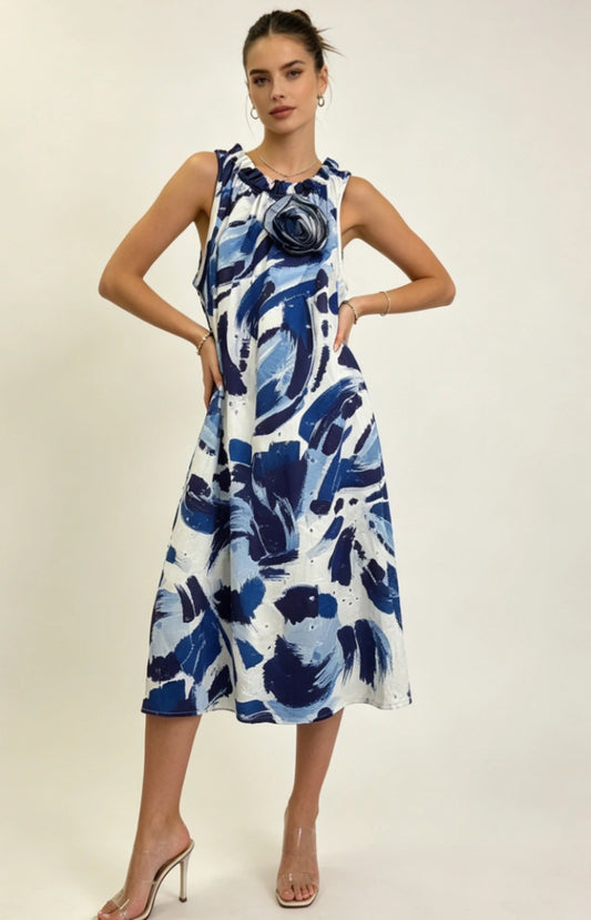 ROSETTE DRESS - 8-14
