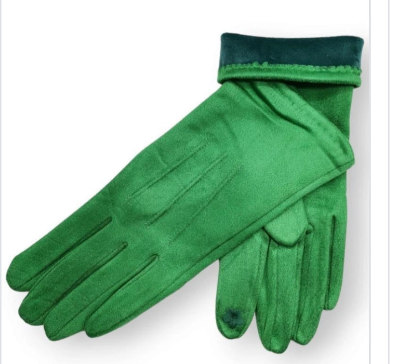 VELOUR GLOVES