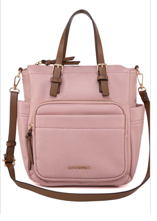 MULTI USE BACKPACK / SHOULDER BAG - PINK