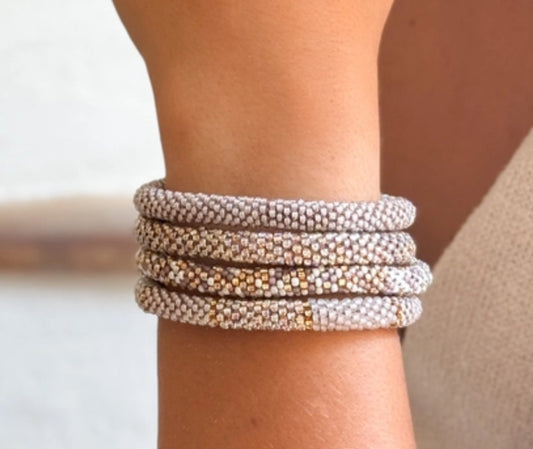 KIZO NEPALESE BEAD BRACELET