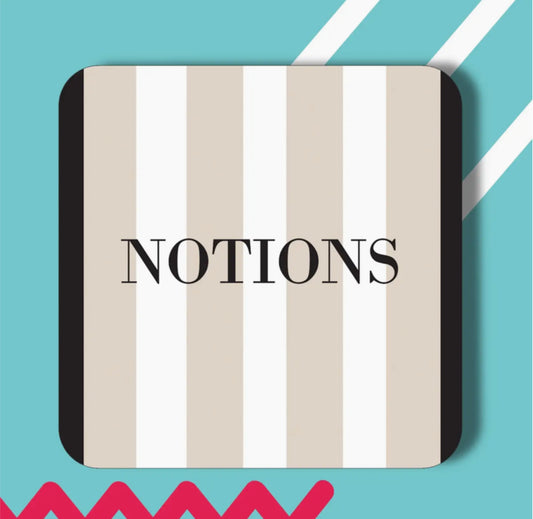 NOTIONS COASTER