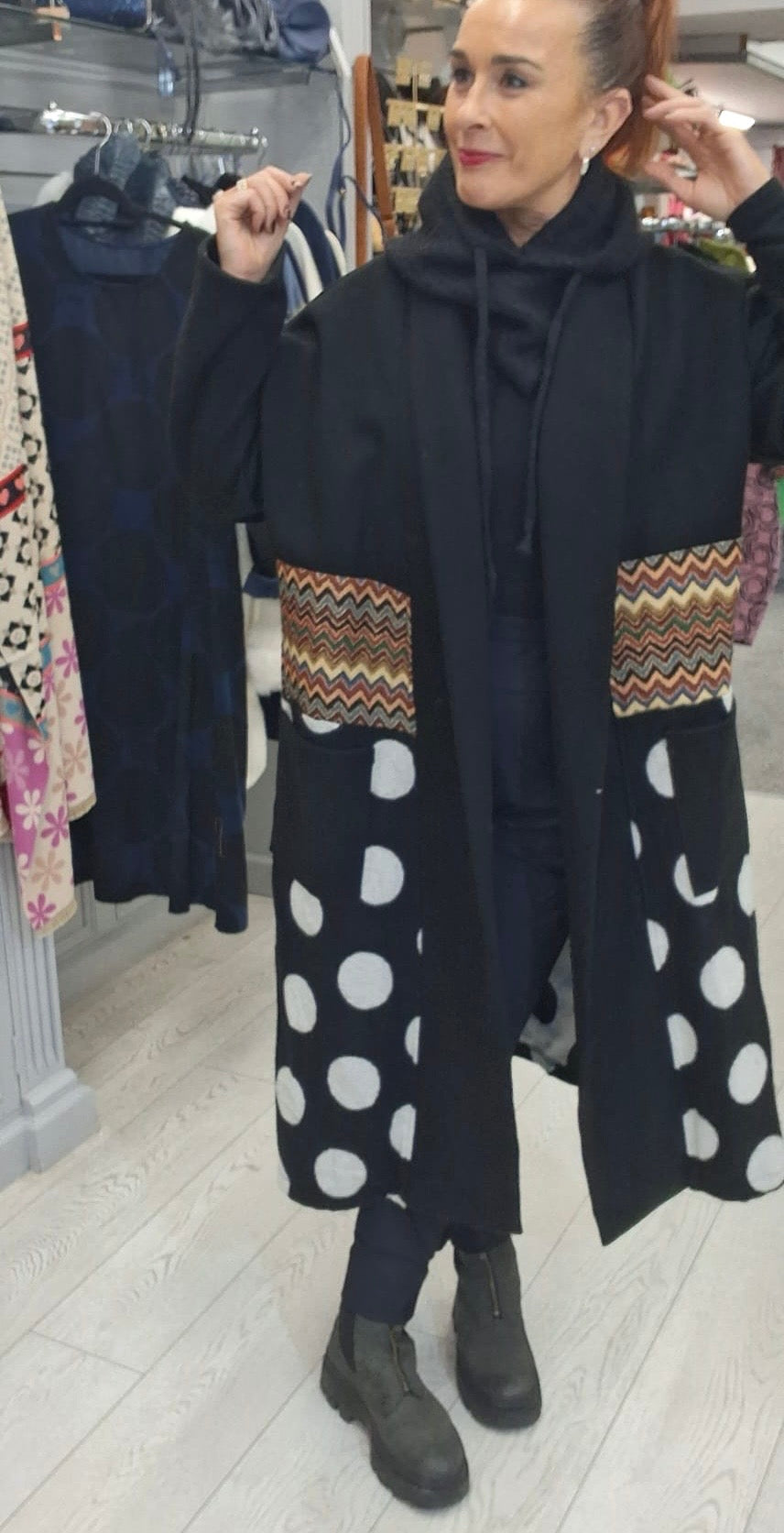 MULTI PRINT COAT - 10-16