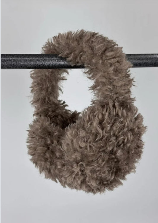 SHERPA EARMUFFS - TAUPE
