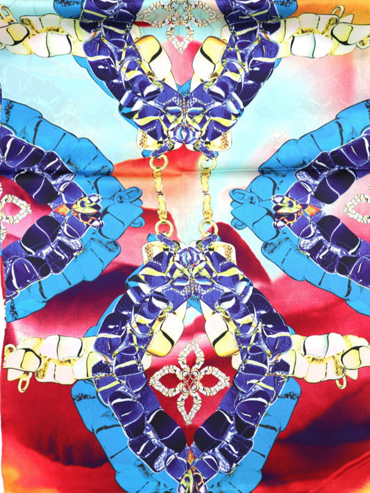 100% SILK SCARF - MULTI