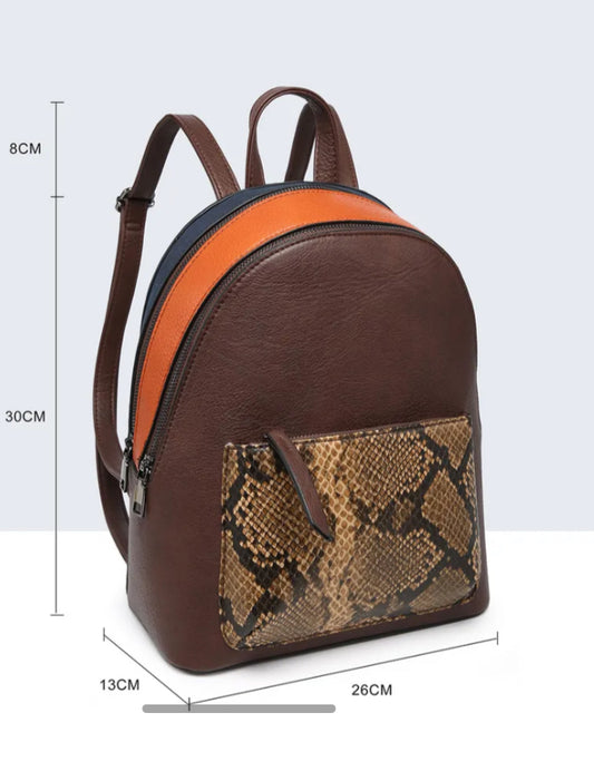 SNAKE SKIN BACKPACK