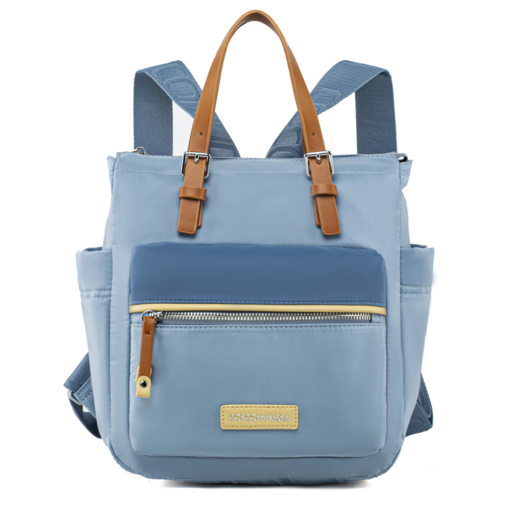 NYLON BACKPACK - BLUE