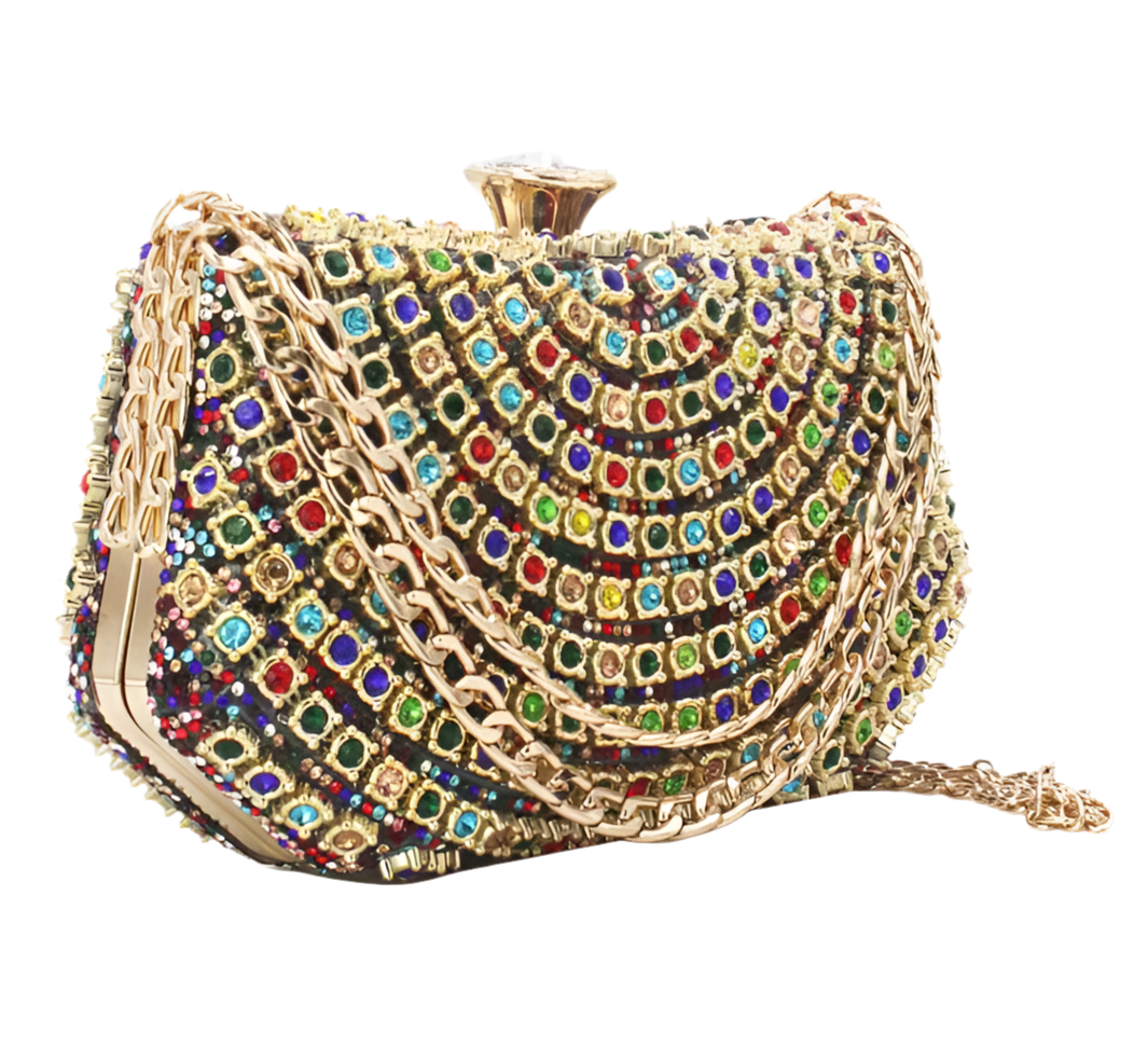 RHINESTONE EVENING CLUTCH
