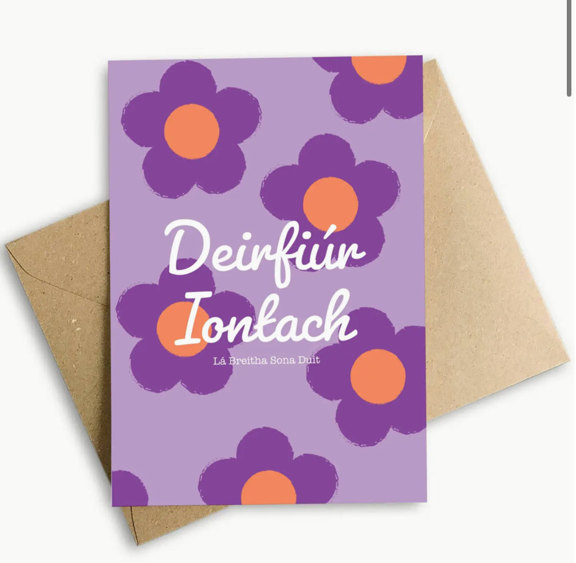 IRISH MADE & DESIGNED GREETING CARD - ‘HAPPY BIRTHDAY SISTER’