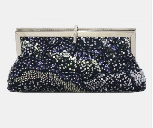 BEADED SEQUIN OCCASION BAG