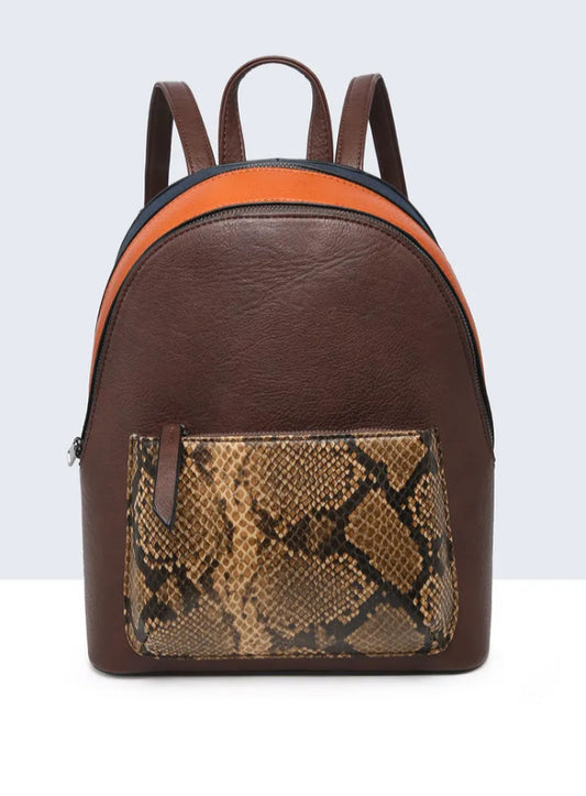 SNAKE SKIN BACKPACK