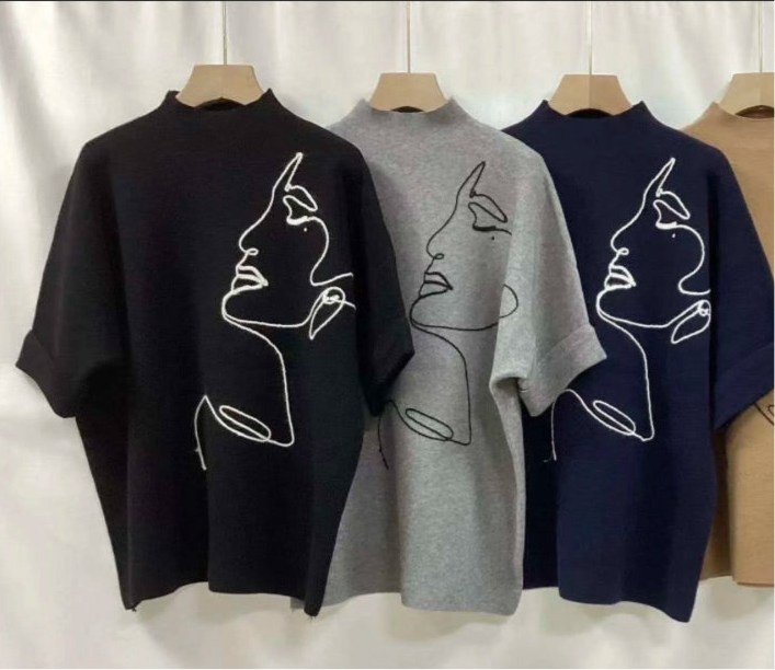 PORTRAIT KNIT - 10-16 - BLACK