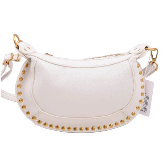 STUD CROSSBODY - BEIGE